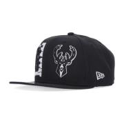 Milwaukee Bucks NBA Draft Flat Brim Cap