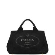 Pre-owned Canvas prada-tasker