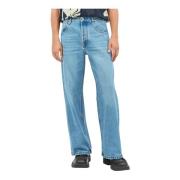 Bredbenet Denim Jeans