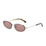 Miami Oval Brown Solbriller