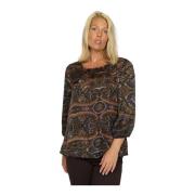 Blomstret Bluse Sally.Au24 Multi