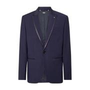 Klassisk Navy Blazer til Mænd