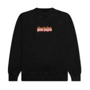 Brændende Logo Crewneck 'Sort'