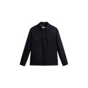 Melton Uld Overshirt