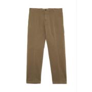 Beige Bomuld Chino Regular Fit Bukser