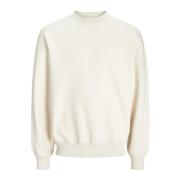 Beige Langærmet Sweatshirt Efterår/Vinter