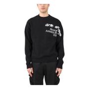 Blomstret Crew Neck T-shirt