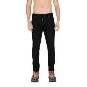 Sort Slim-Fit Herre Jeans