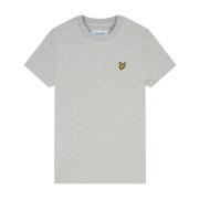 Klassisk Plain Bomuld T-Shirt