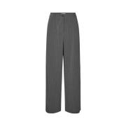 Pinstripe Wide Leg Pants