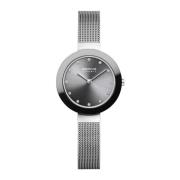 Keramisk dameur 29 mm Milanese armbånd 11429-389