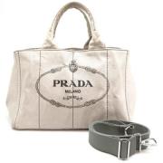 Pre-owned Canvas prada-tasker