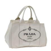 Pre-owned Canvas prada-tasker