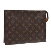 Pre-owned Canvas louis-vuitton-tasker