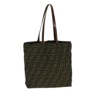 Pre-owned Canvas fendi-tasker