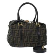 Pre-owned Canvas fendi-tasker