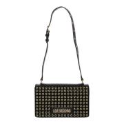 Studded Skuldertaske med Magnetlukning