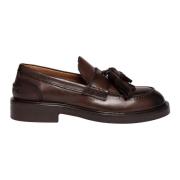 Brun Penny Loafer Triple Lædersål