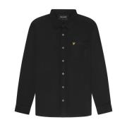 LS Vævede Skjorter Uld Twill Overshirt