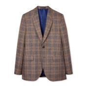 Brun Ternet Blazer Jakke