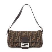 Pre-owned Canvas fendi-tasker