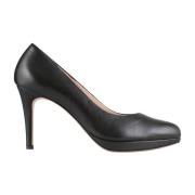 Retro Læder Pumps