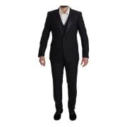 Klassisk Fit Suit - Sort