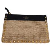 Pre-owned Rattan pouches