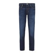 Slim Fit Dirty Effekt Herre Jeans