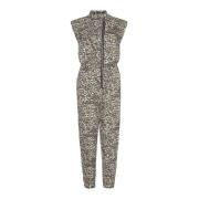 Leopard Print Jumpsuit