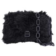 Pre-owned Faux Fur balenciaga-tasker