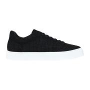 Essence Suede Sneakers Sort Lav Profil