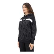 Hypernatural Sort Hættetrøje Sweater