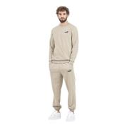 Feel Good Beige Tracksuit Sæt