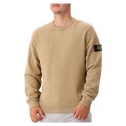 Blød bomuldsfleece sweater