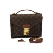 Pre-owned Canvas louis-vuitton-tasker