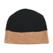 Sort Karamel Off Combi Hat