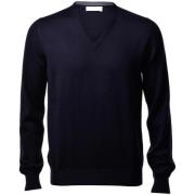 Merino Uld V-Hals Sweater