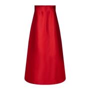 Flamme A-Line Taffeta Nederdel