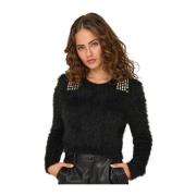 Teddy Crew Neck Sweater Kvinder