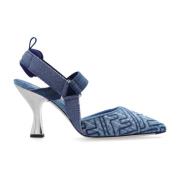 Colibri denim pumps