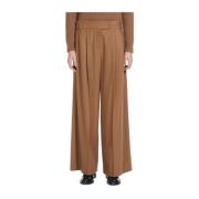 Flannel Wide Leg Pants