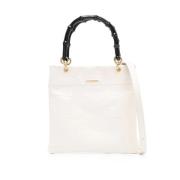 Elegant Hvid Tote Taske