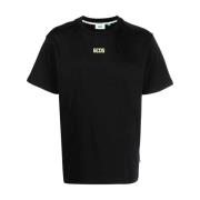 Grøn Bomuld Casual T-shirt