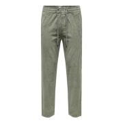 Moderne Corduroy Tapered Fit Bukser