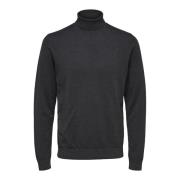 Elegant Melange Rollneck Sweater