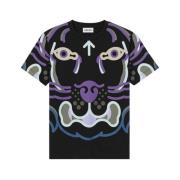 Grafisk K-Tiger Løs T-shirt