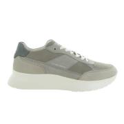 Taupe Nubuck Jet Runner Sko