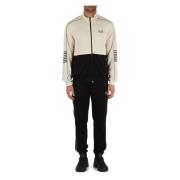 Sporty Zip-Up Sweatshirt and Pants Set