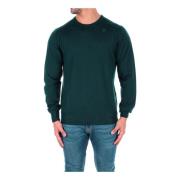 Grøn Logo Sweater Regular Fit